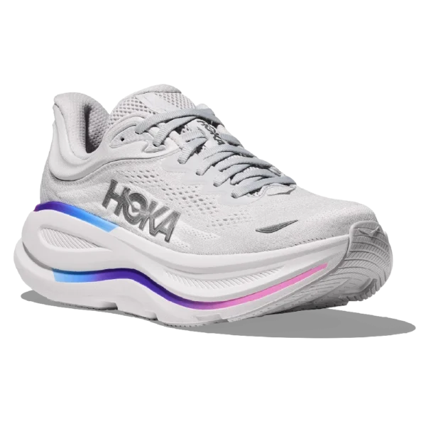 ⁦HOKA Bondi 9 Cosmic Grey White⁩ – תמונה ⁦2⁩