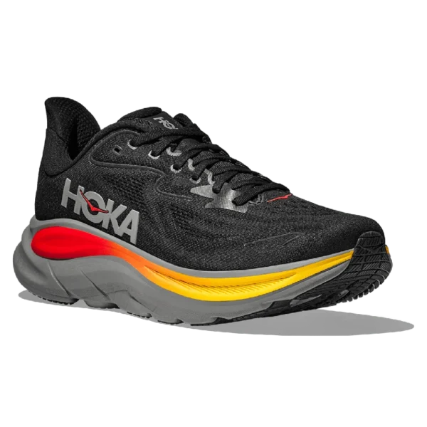 ⁦HOKA Clifton 10 Black Galactic Grey⁩ – תמונה ⁦2⁩
