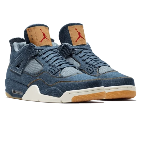 ⁦Air Jordan 4 x Levi’s Denim⁩ – תמונה ⁦2⁩