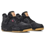 ⁦Air Jordan 4 Levi’s Black⁩ – תמונה ⁦2⁩