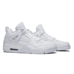 ⁦Air Jordan 4 Retro "Pure Money" White⁩ – תמונה ⁦2⁩