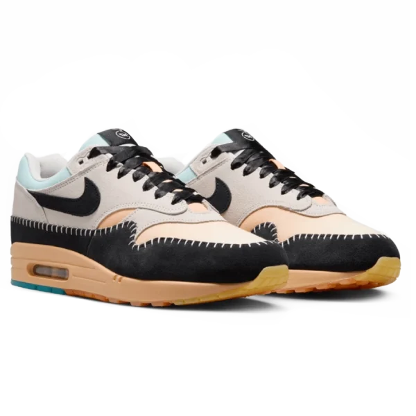 ⁦Air Max 1 Light Bone Dusty Cactus Bright Mandarin⁩ – תמונה ⁦2⁩