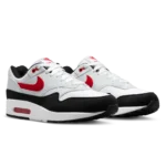 ⁦Air Max 1 Pure Platinum University Red⁩ – תמונה ⁦2⁩