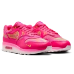 ⁦Air Max 1 “Día De Muertos” Hyper Pink Opti Yellow⁩ – תמונה ⁦2⁩