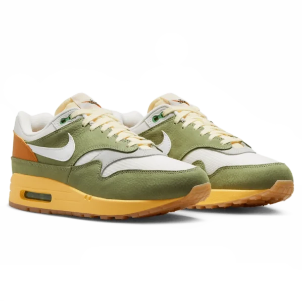 ⁦Air Max 1 “Design By Japan” Green White Orange⁩ – תמונה ⁦2⁩