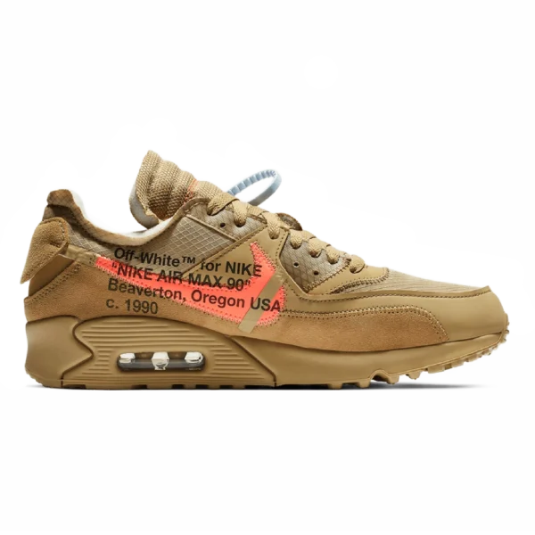 ⁦Air Max 90 x Off-White “Desert Ore”⁩ – תמונה ⁦3⁩
