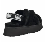 ⁦UGG Disco Cross Slide Black⁩ – תמונה ⁦3⁩