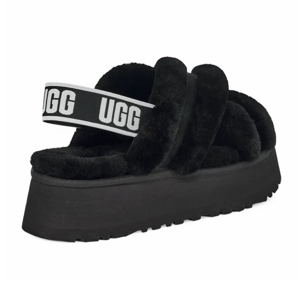 ⁦UGG Disco Cross Slide Black⁩ – תמונה ⁦3⁩