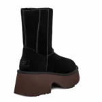 ⁦UGG Classic Twin Seam New Heights Black⁩ – תמונה ⁦3⁩