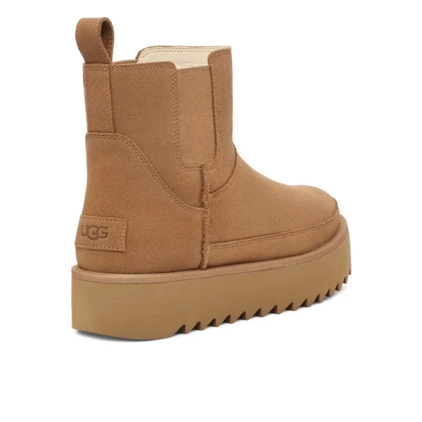 ⁦UGG Classic Chelsea Platform Mini Boots Chestnut⁩ – תמונה ⁦3⁩