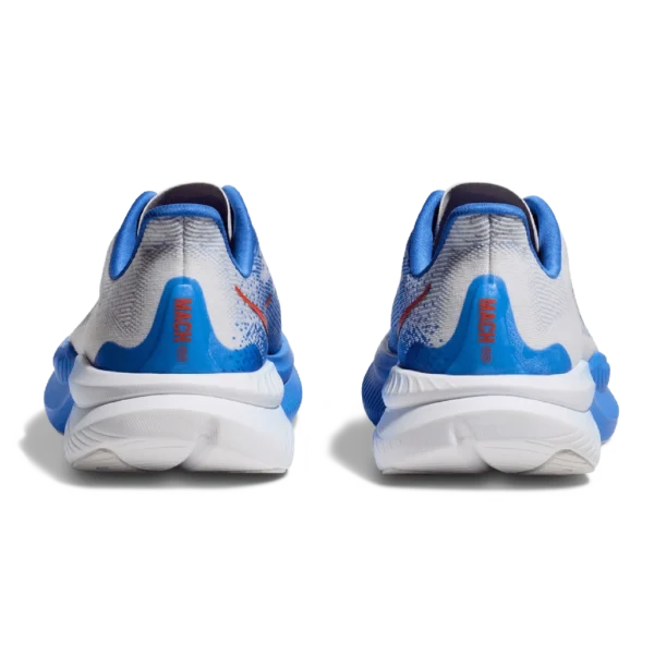 ⁦HOKA Mach 6 White Virtual Blue⁩ – תמונה ⁦3⁩