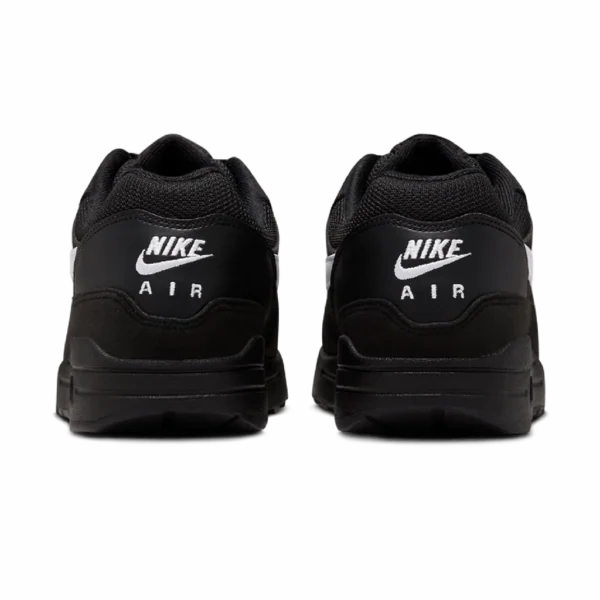 ⁦Air Max 1 Black White Swoosh⁩ – תמונה ⁦3⁩