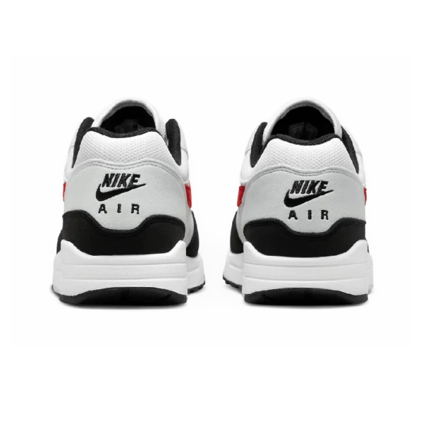 ⁦Air Max 1 Pure Platinum University Red⁩ – תמונה ⁦3⁩