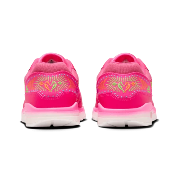 ⁦Air Max 1 “Día De Muertos” Hyper Pink Opti Yellow⁩ – תמונה ⁦3⁩