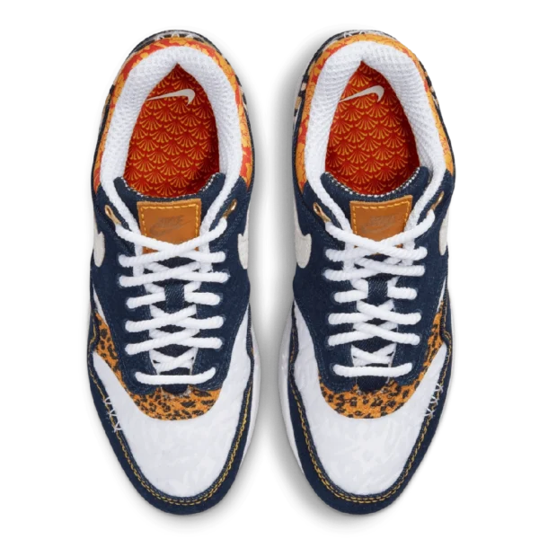 ⁦Air Max 1 Washed Dark Blue⁩ – תמונה ⁦4⁩