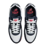 ⁦Air Max 90 Obsidian White Track Red⁩ – תמונה ⁦4⁩