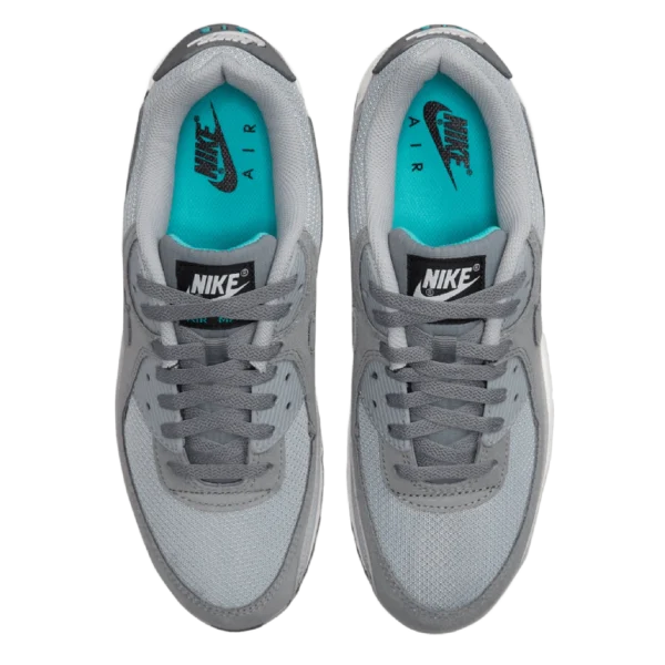 ⁦Air Max 90 Wolf Grey Chlorine Blue⁩ – תמונה ⁦4⁩