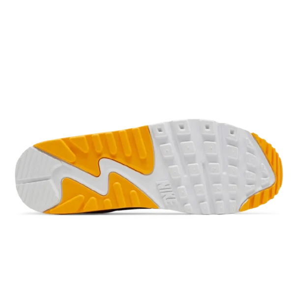 ⁦Air Max 90 White Photon Dust University Gold⁩ – תמונה ⁦4⁩