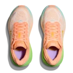 ⁦HOKA Bondi 9 Orange Green⁩ – תמונה ⁦4⁩