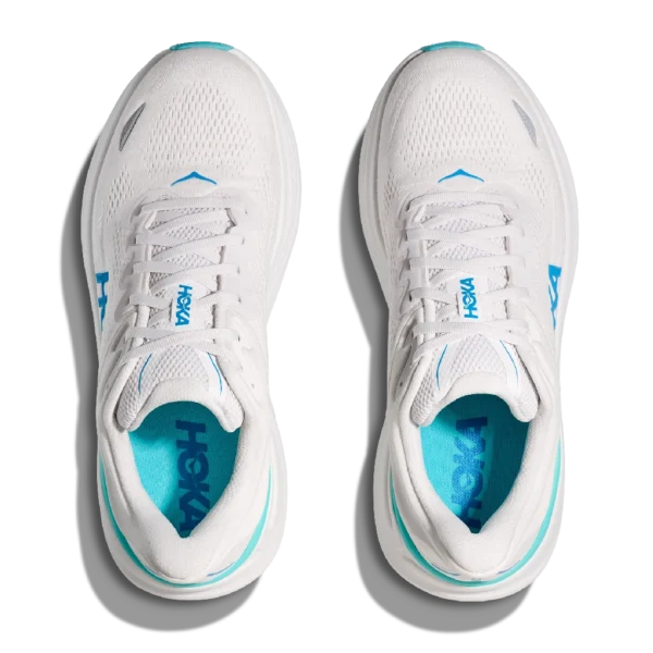 ⁦HOKA Bondi 9 White Hoka Blue⁩ – תמונה ⁦4⁩