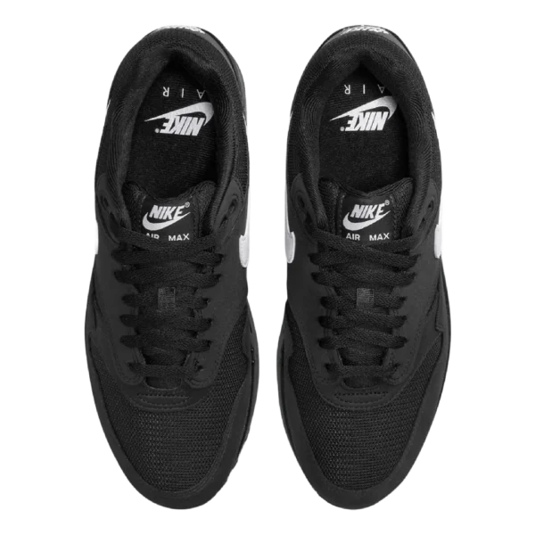 ⁦Air Max 1 Black White Swoosh⁩ – תמונה ⁦4⁩