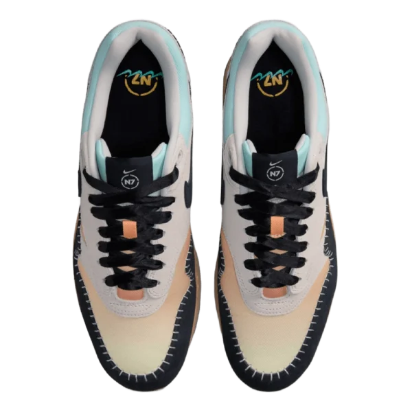 ⁦Air Max 1 Light Bone Dusty Cactus Bright Mandarin⁩ – תמונה ⁦4⁩