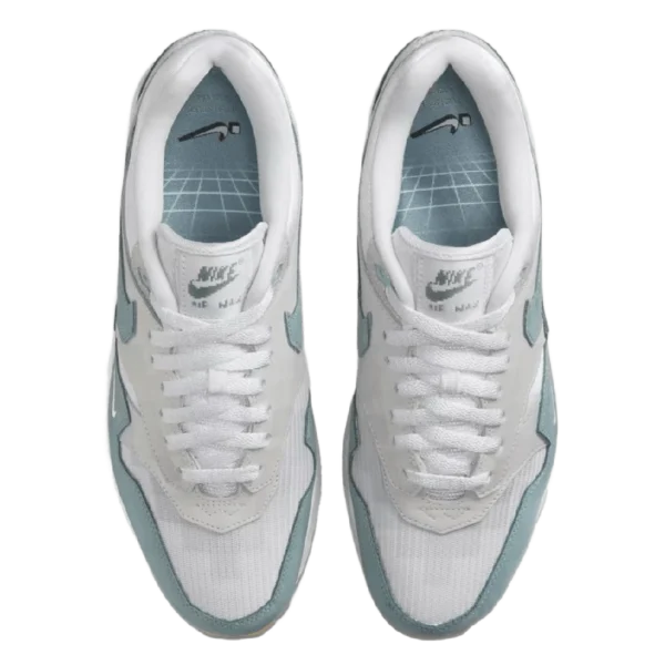 ⁦Air Max 1 "Swoosh Low Poly" White Cannon Neutral Grey⁩ – תמונה ⁦4⁩
