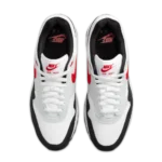 ⁦Air Max 1 Pure Platinum University Red⁩ – תמונה ⁦4⁩