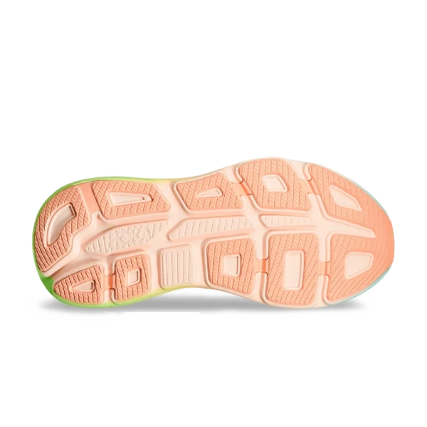 ⁦HOKA Bondi 9 Orange Green⁩ – תמונה ⁦5⁩