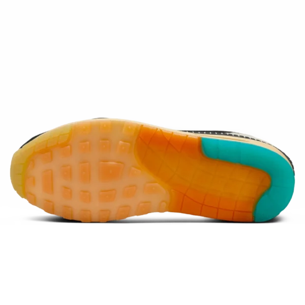 ⁦Air Max 1 Light Bone Dusty Cactus Bright Mandarin⁩ – תמונה ⁦5⁩
