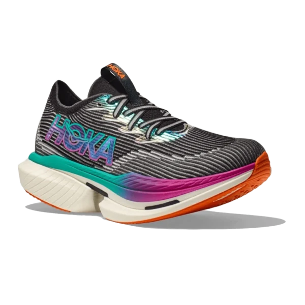 ⁦Hoka Cielo X1 Black Electric Aqua⁩ – תמונה ⁦2⁩