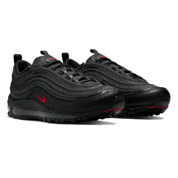 ⁦Nike Air Max 97 “Bred” Black University Red⁩ – תמונה ⁦2⁩