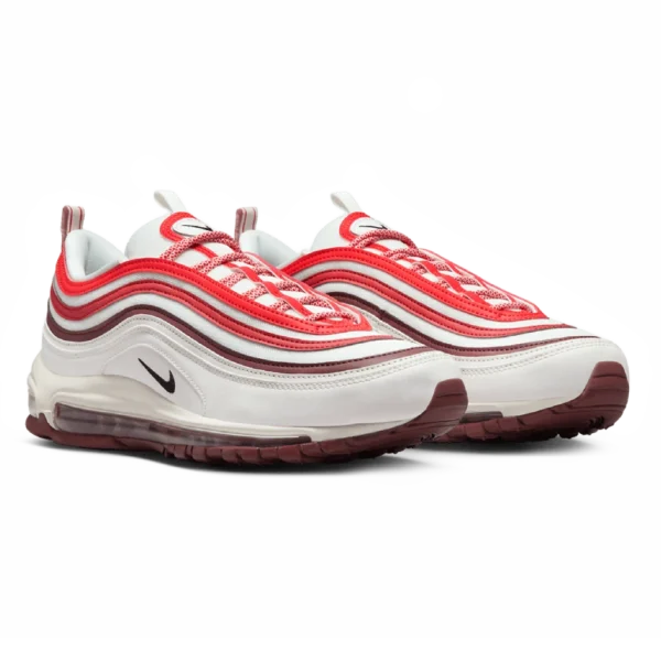 ⁦Nike Air Max 97  Dark Team Red White⁩ – תמונה ⁦2⁩