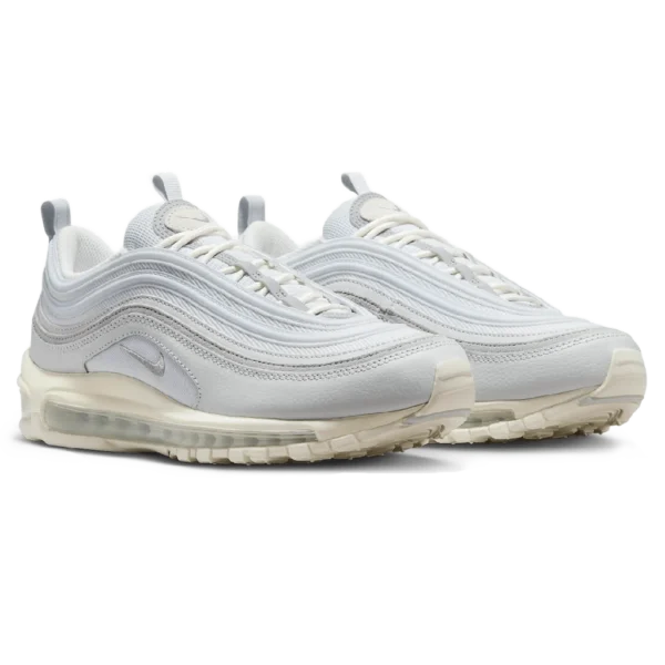 ⁦Nike Air Max 97 Pure Platinum Wolf Grey Sail⁩ – תמונה ⁦2⁩
