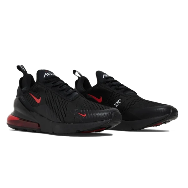 ⁦Nike Air Max 270 “Bred” Black University Red⁩ – תמונה ⁦2⁩