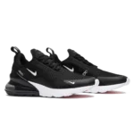⁦Nike Air Max 270 Black White Solar Red⁩ – תמונה ⁦2⁩