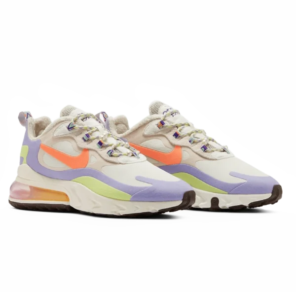 ⁦Nike Air Max 270 React Sail Orange Frost⁩ – תמונה ⁦2⁩