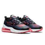 ⁦Nike Air Max 270 React Midnight Navy Crimson⁩ – תמונה ⁦2⁩
