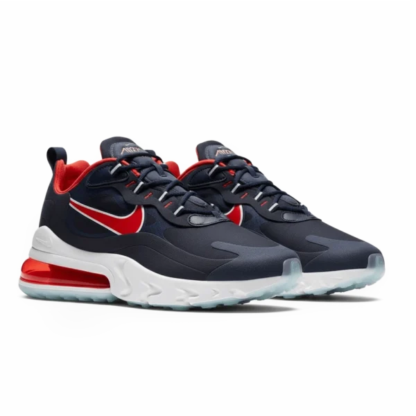 ⁦Nike Air Max 270 React Blue Red Black⁩ – תמונה ⁦2⁩
