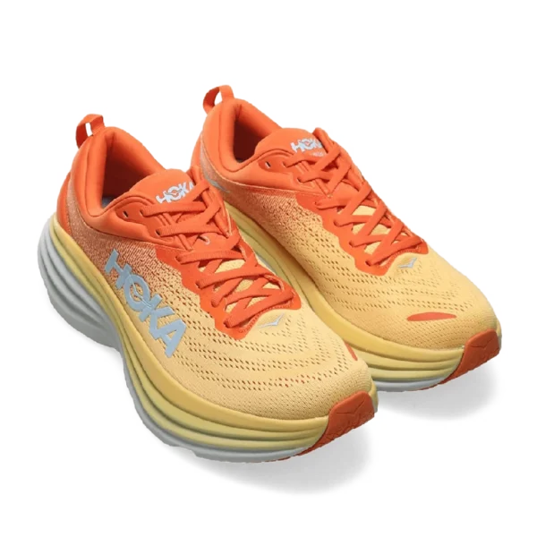 ⁦HOKA ONE ONE Bondi 8 Puffin’s Bill Amber Yellow⁩ – תמונה ⁦2⁩