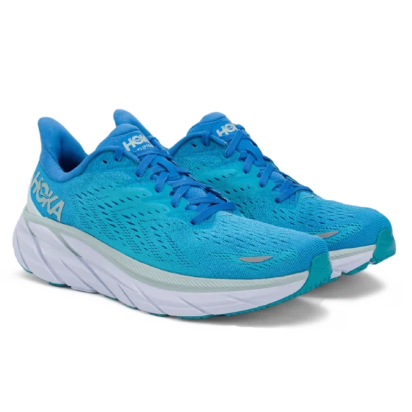 ⁦HOKA ONE ONE Clifton 8 Ibiza Blue⁩ – תמונה ⁦2⁩