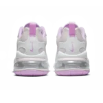 ⁦Nike Air Max 270 React White Fuchsia Glow Platinum Violet⁩ – תמונה ⁦3⁩