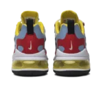 ⁦Nike Air Max 270 React Phantom Light Blue University Red⁩ – תמונה ⁦3⁩