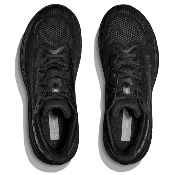 ⁦Hoka Arahi 7 Black⁩ – תמונה ⁦4⁩