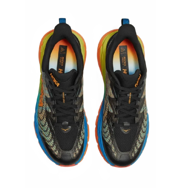 ⁦HOKA Mafate Speed 4 Black Multi-Color⁩ – תמונה ⁦4⁩
