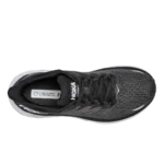 ⁦HOKA Clifton 8 Wide Black White⁩ – תמונה ⁦4⁩
