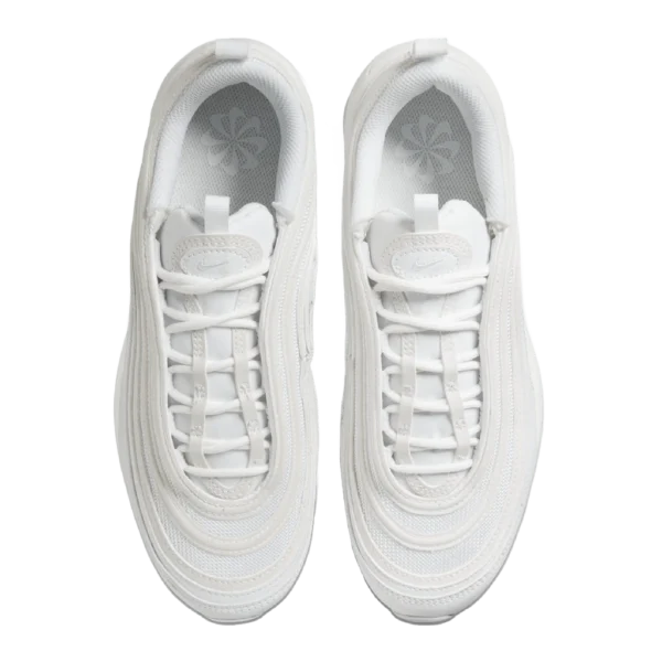 ⁦Nike Air Max 97 OG “Next Nature” Triple White⁩ – תמונה ⁦4⁩