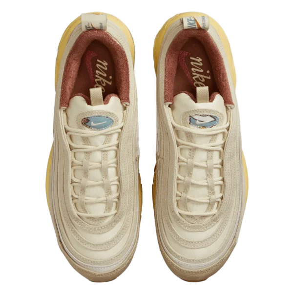 ⁦Nike Air Max 97 Coconut Milk Worn Blue⁩ – תמונה ⁦4⁩