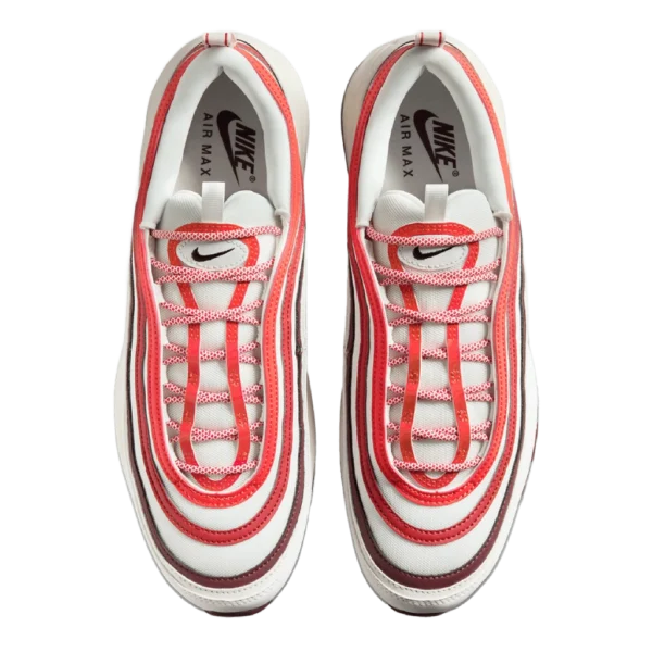 ⁦Nike Air Max 97  Dark Team Red White⁩ – תמונה ⁦4⁩