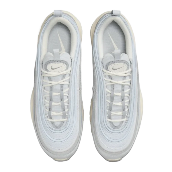 ⁦Nike Air Max 97 Pure Platinum Wolf Grey Sail⁩ – תמונה ⁦4⁩